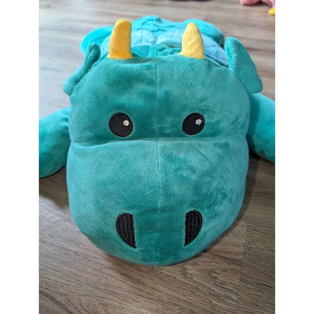 Melissa & Doug Green Cuddle Dragon 28-inch Jumbo Plush Stuffed Pillow Pal